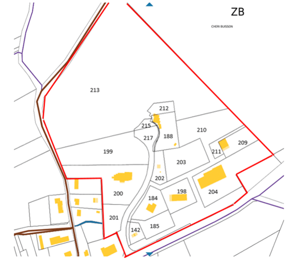 plan ZAE Lamrche vosges